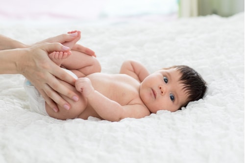 How Can I Ease My 11-Month-Old's Constipation? baby massage
